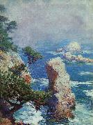 Guy Rose Mist Over Point Lobos painting